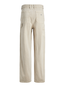Jack & Jones JJIALEX JJCARPENTER AKM SN 140 JNR Jeansy o kroju baggy Junior -Winter Twig - 12262221