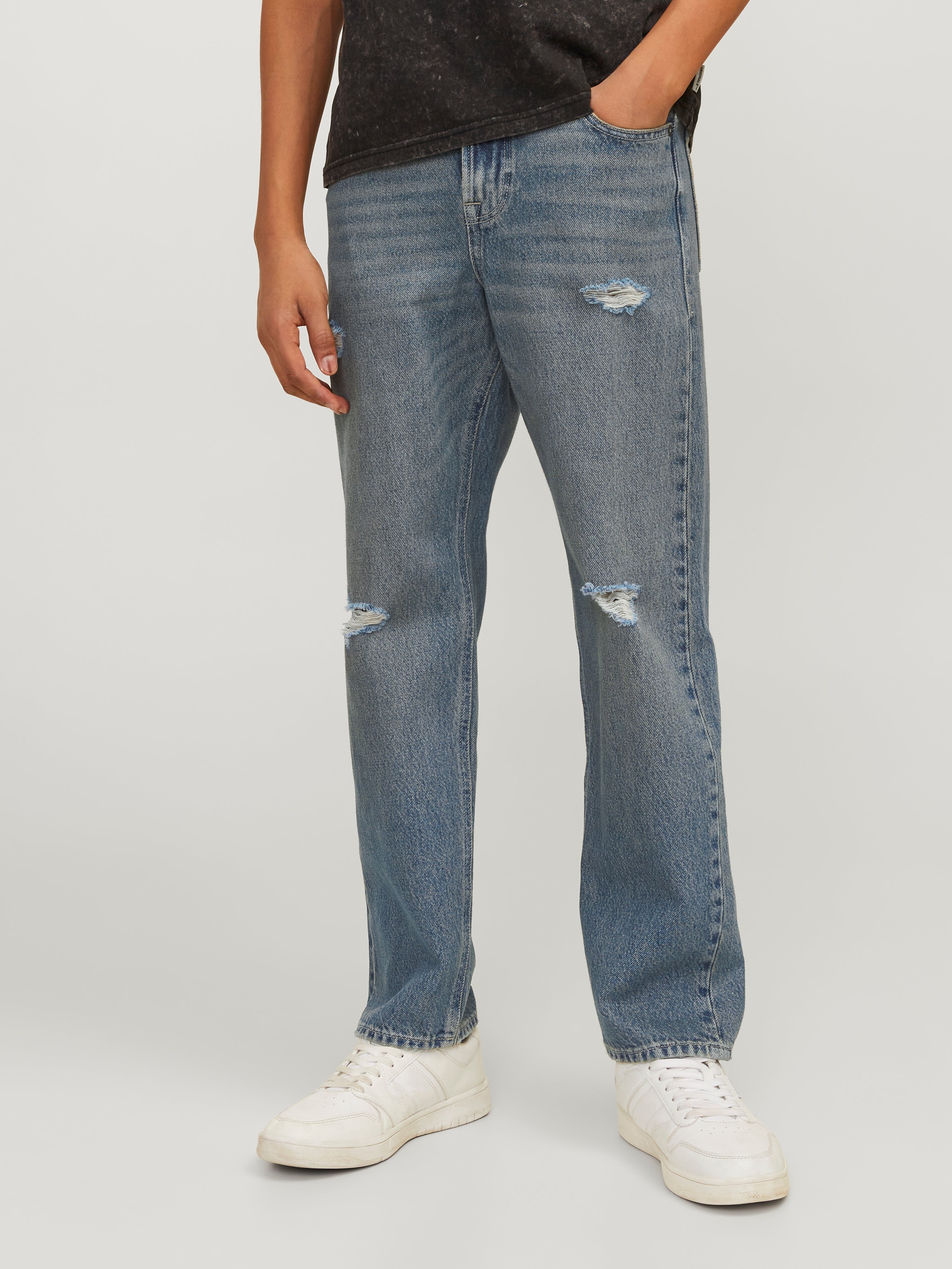 Jjichris Jjoriginal Sq 539 W.b Jnr Relaxed Fit Jeans Für Jungs