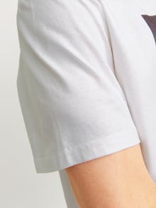 Jack & Jones Fotoprint T-shirt -Bright White - 12262350