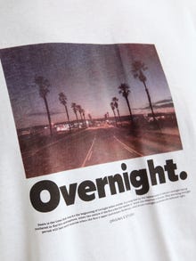 Jack & Jones Fotoprint T-shirt -Bright White - 12262350