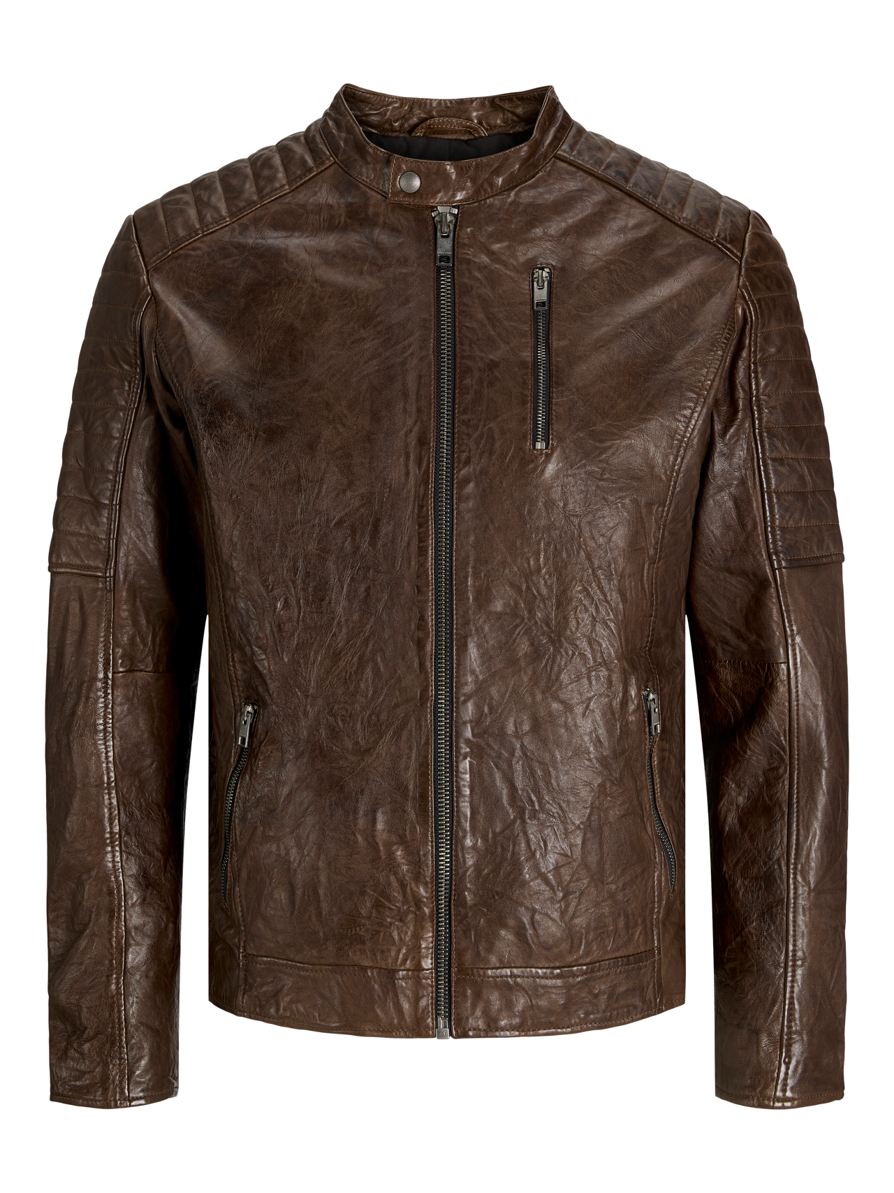 Short Destockage Jack And Jones Veste Cuir Veste En Cuir Jack