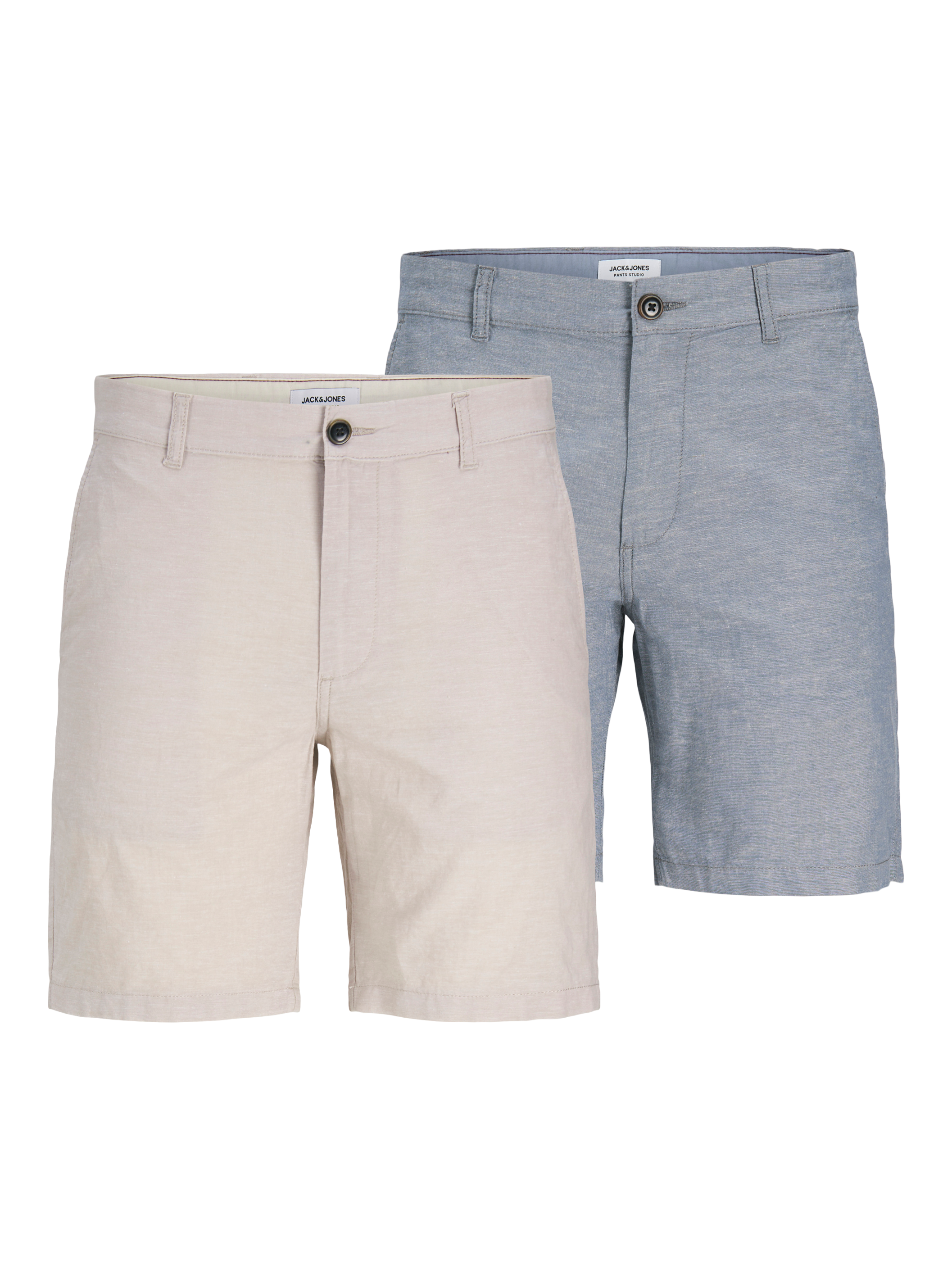 Thumbnail - 2er-pack Regular Fit Chino Shorts