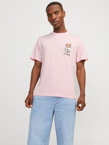 Jack & Jones Painettu Pyöreä pääntie T-paita -Fairy Tale - 12262491