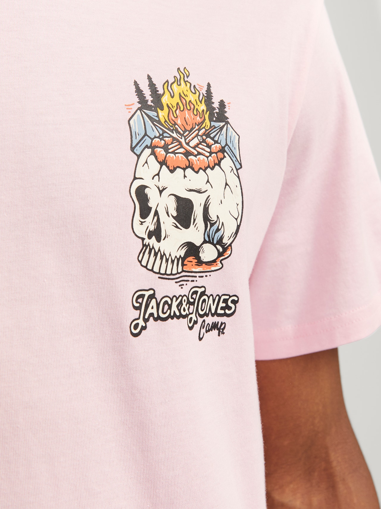 Jack & Jones Printed Crew neck T-shirt -Fairy Tale - 12262491