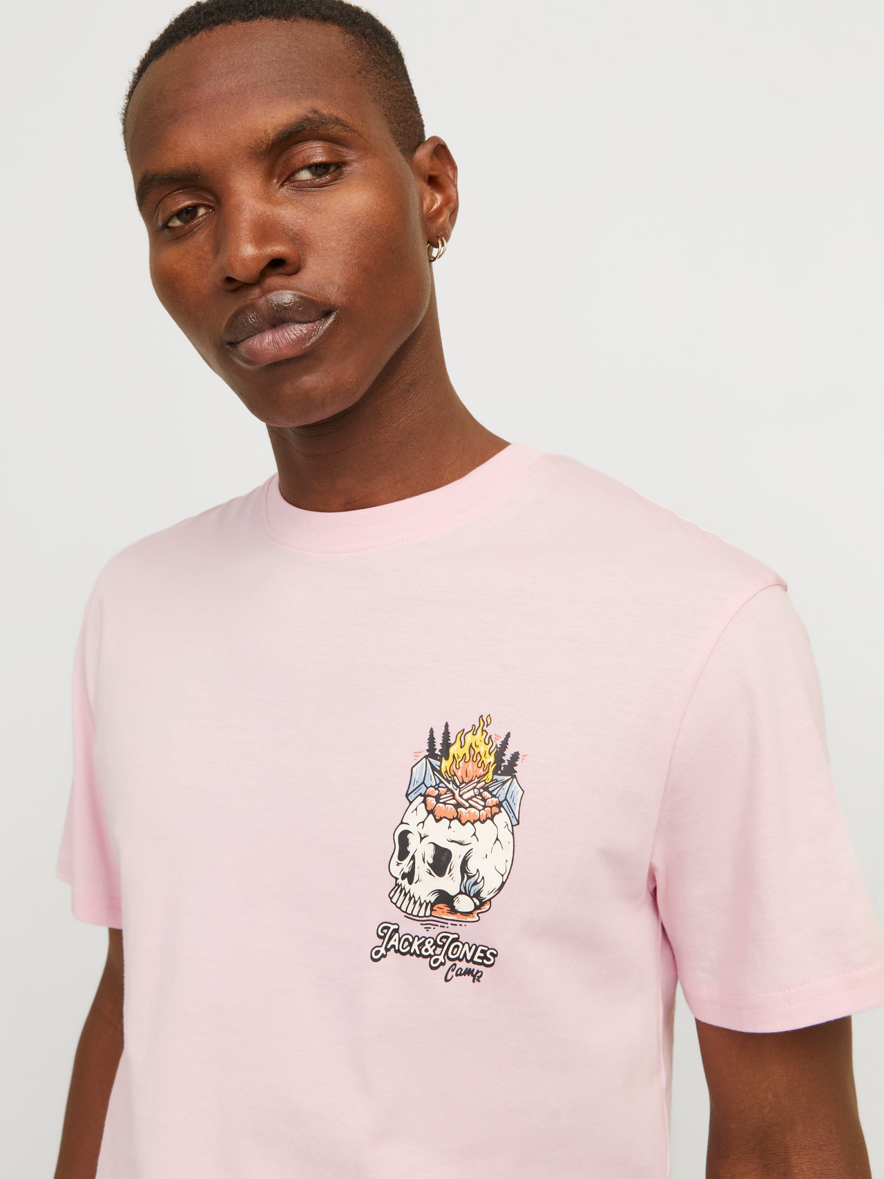 Jack & Jones Printed Crew neck T-shirt -Fairy Tale - 12262491