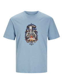 Jack & Jones T-shirt Imprimé Col rond -Mountain Spring - 12262491