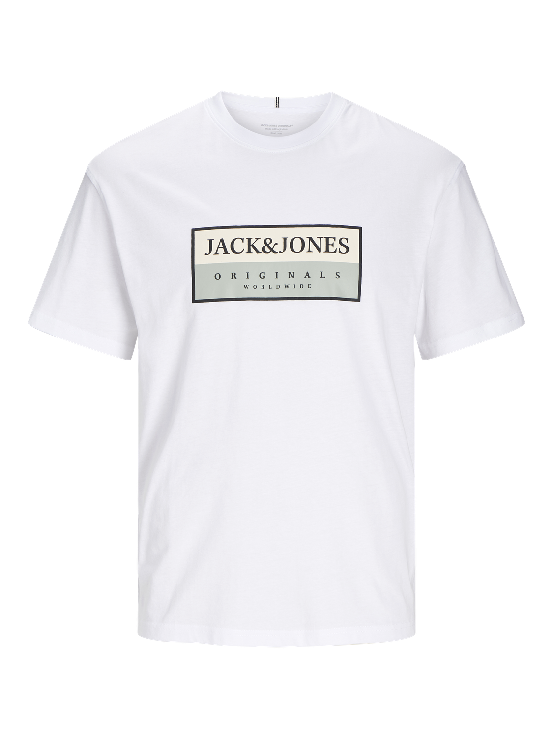 Jack & Jones Hagyományos Környak Póló -Bright White - 12262492