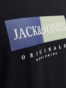Jack & Jones T-shirt Imprimé Col rond -Black - 12262492