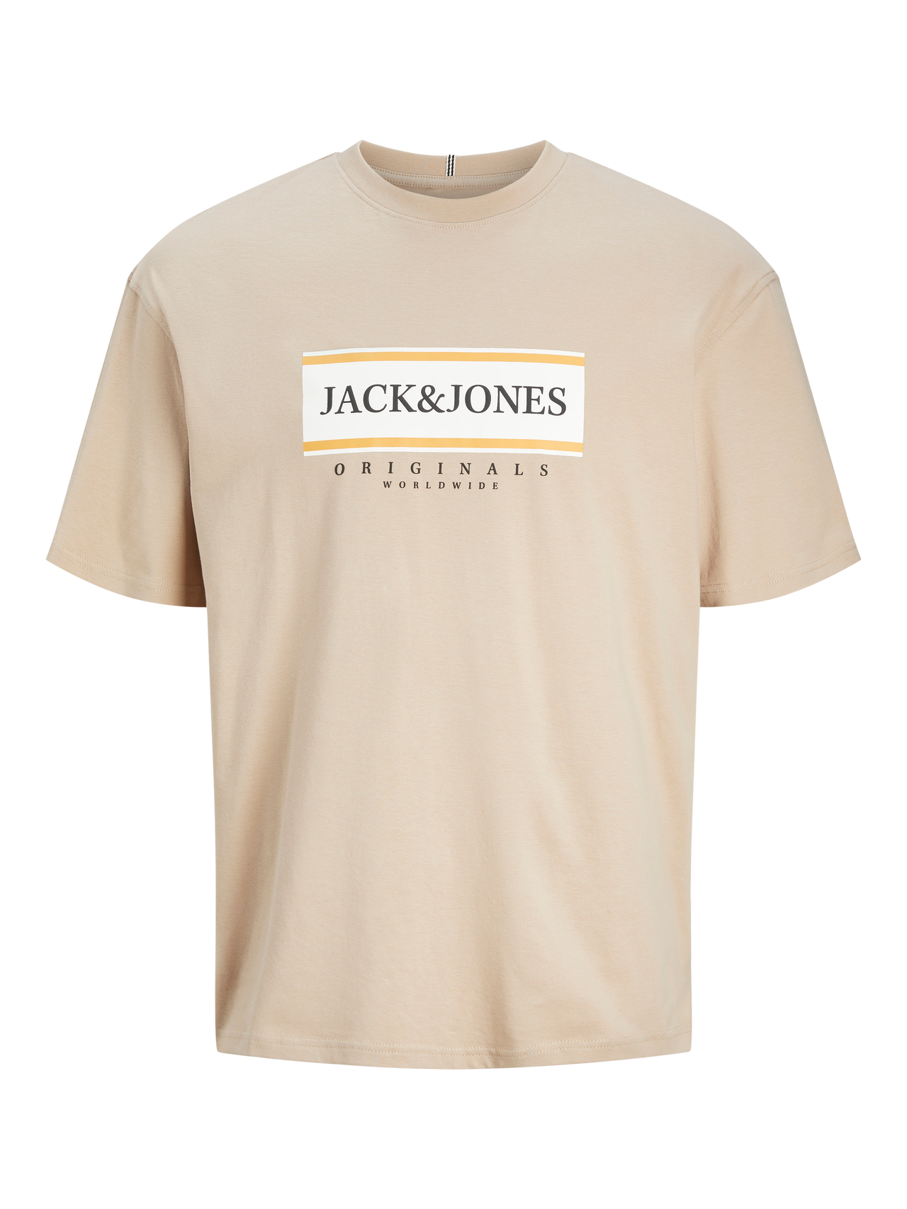 Printed T-shirt | Beige | Jack & Jones® Printed T-shirt | Beige | Jack & Jones®