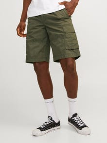 Jack & Jones 2 Loose Fit Cargo shorts -Black - 12262493
