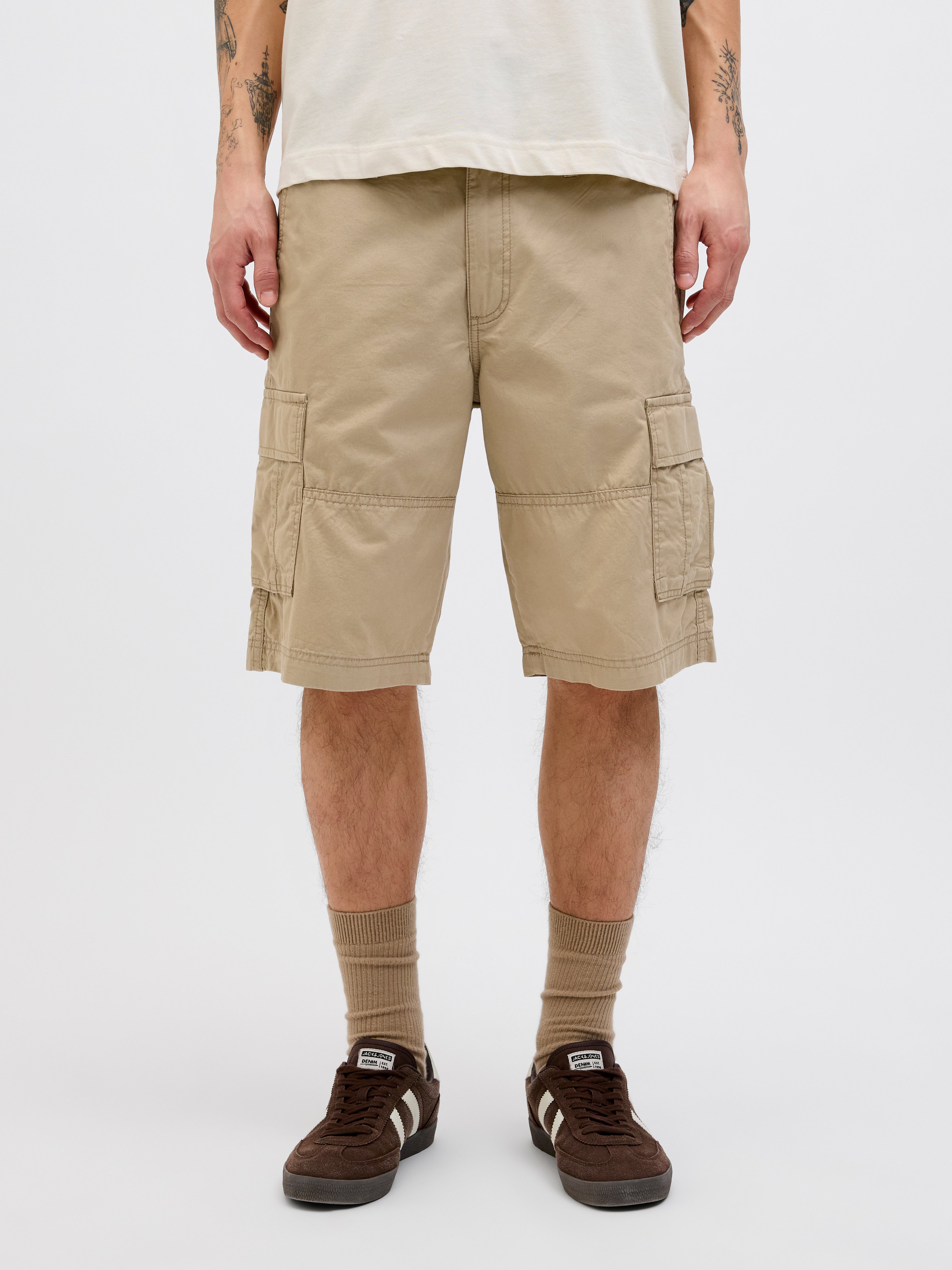 Thumbnail - 2er-pack Loose Fit Cargo Shorts