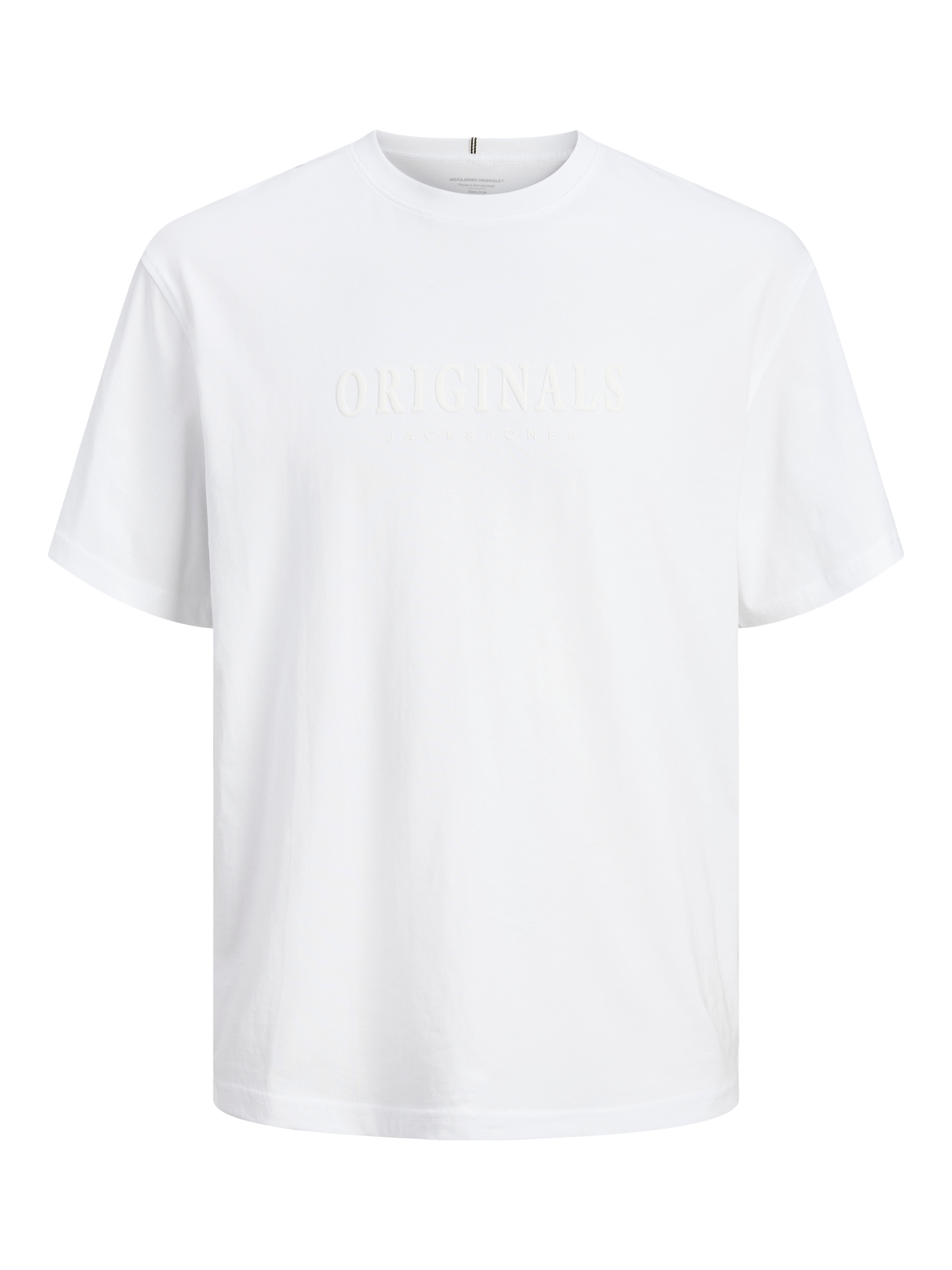 Jack & Jones Printed Crew neck T-shirt -Bright White - 12262494