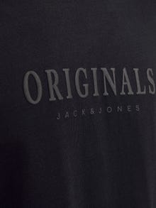 Jack & Jones Tryck Rundringning T-shirt -Black - 12262494