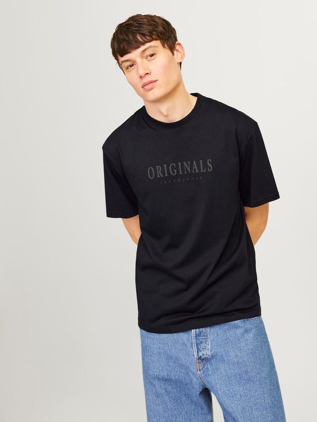 Jack & Jones T-shirt Imprimé Col rond - 12262494