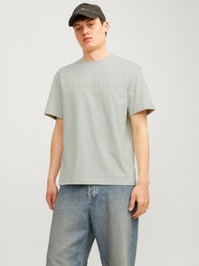 Jack & Jones Καλοκαιρινό μπλουζάκι -Mineral Gray - 12262494