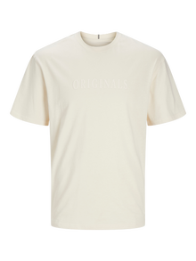 Jack & Jones Καλοκαιρινό μπλουζάκι -Antique White - 12262494