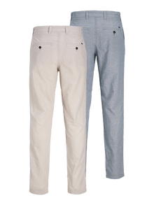 Jack & Jones 2-pakk Puuvillased püksid -Blue Indigo - 12262500