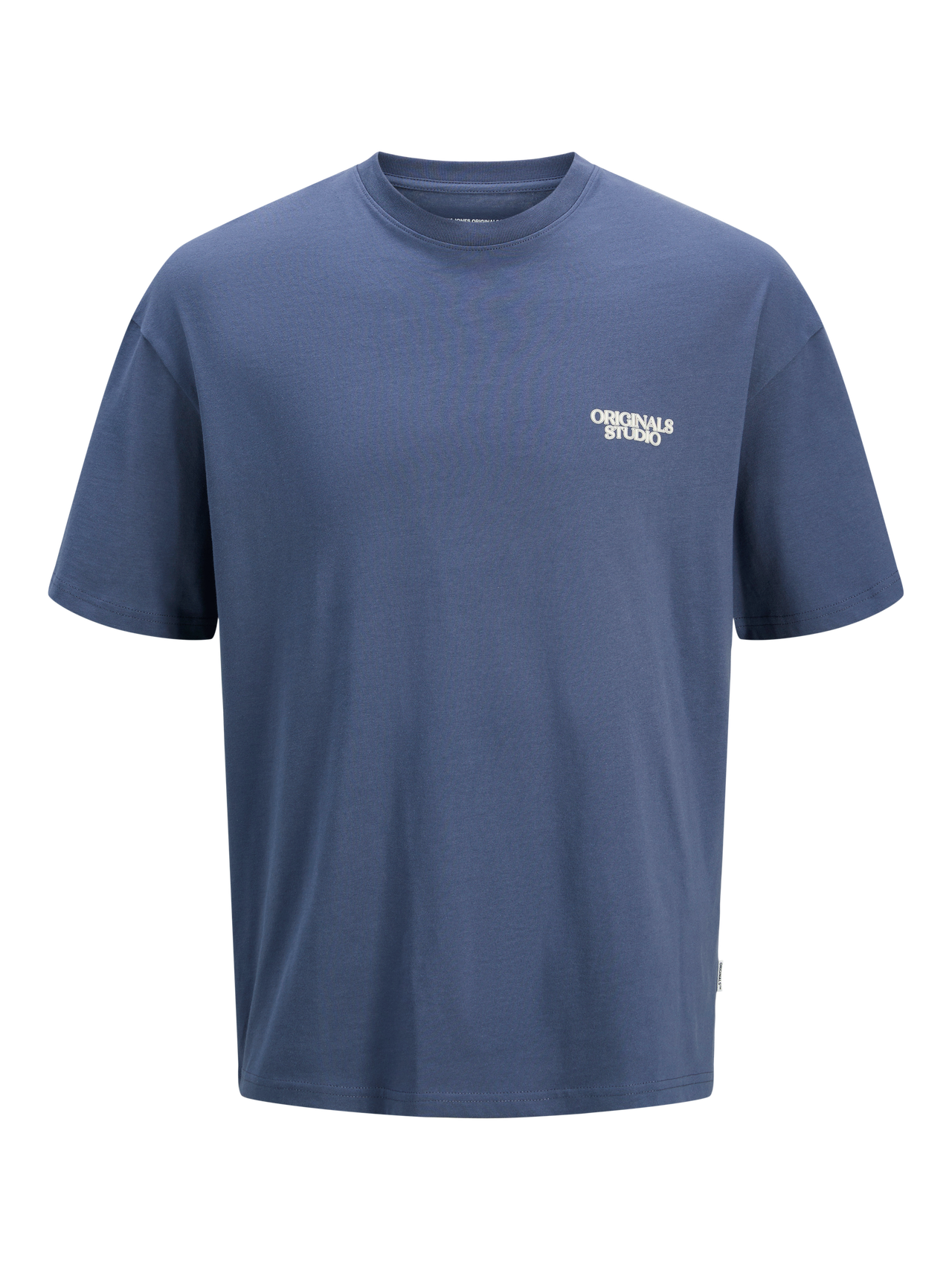 Jack & Jones Printed Crew neck T-shirt -Nightshadow Blue - 12262501