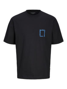 Jack & Jones Printet T-shirt -Black - 12262503