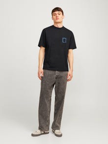 Jack & Jones Printet T-shirt -Black - 12262503