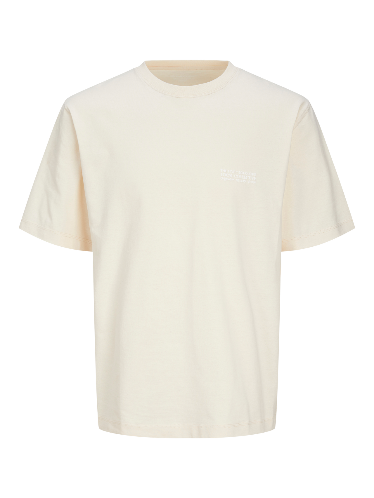 Jack & Jones Camiseta Estampado Cuello redondo -Buttercream - 12262503