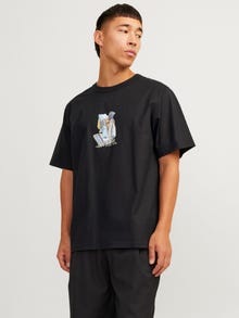 Jack & Jones Καλοκαιρινό μπλουζάκι -Black - 12262506