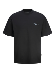 Jack & Jones Camiseta Estampado Cuello redondo -Black - 12262508