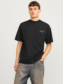 Jack & Jones Camiseta Estampado Cuello redondo -Black - 12262508