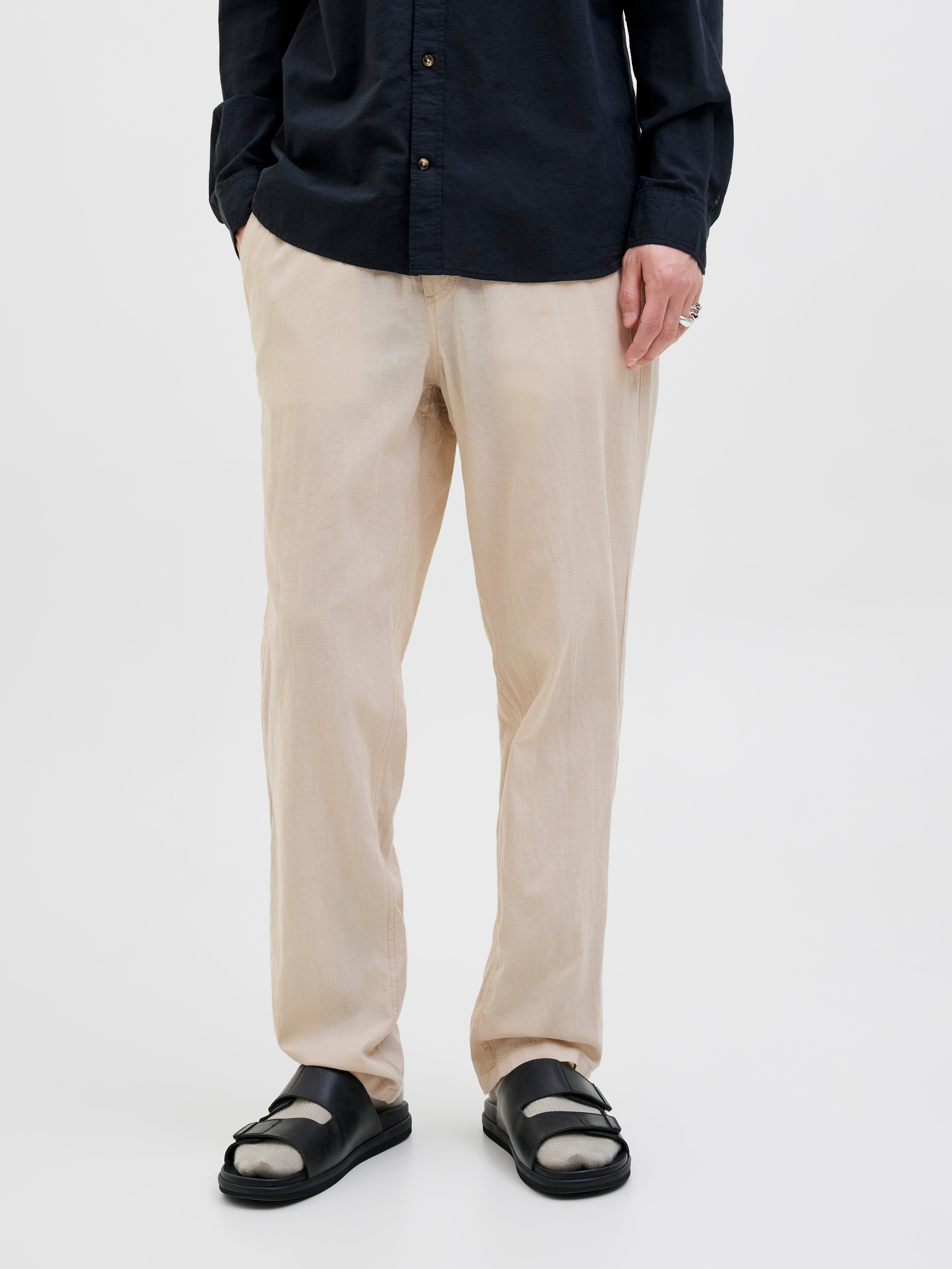 Thumbnail - 2er-pack Relaxed Fit Chino Hose