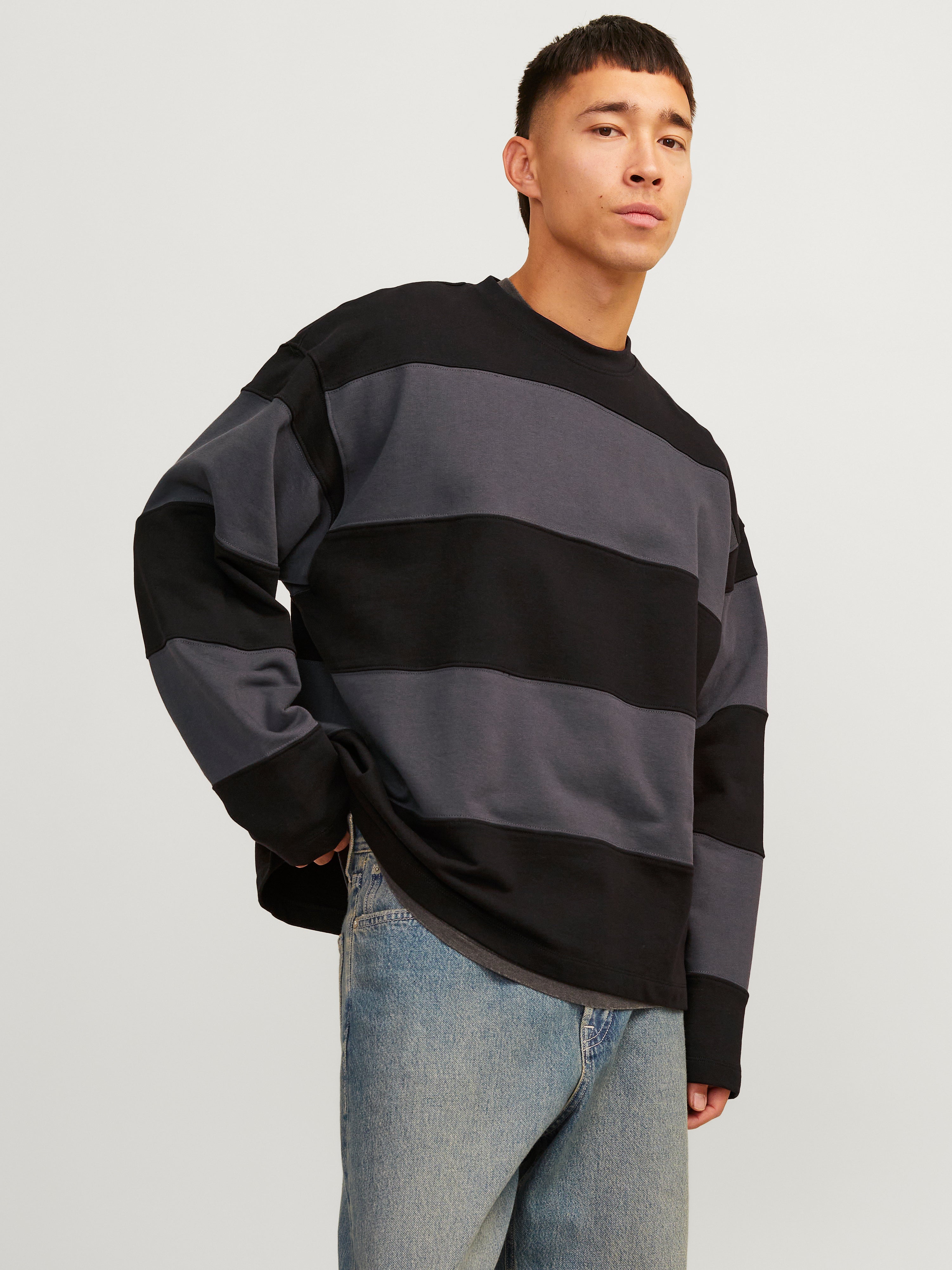 Gestreift Sweatshirt