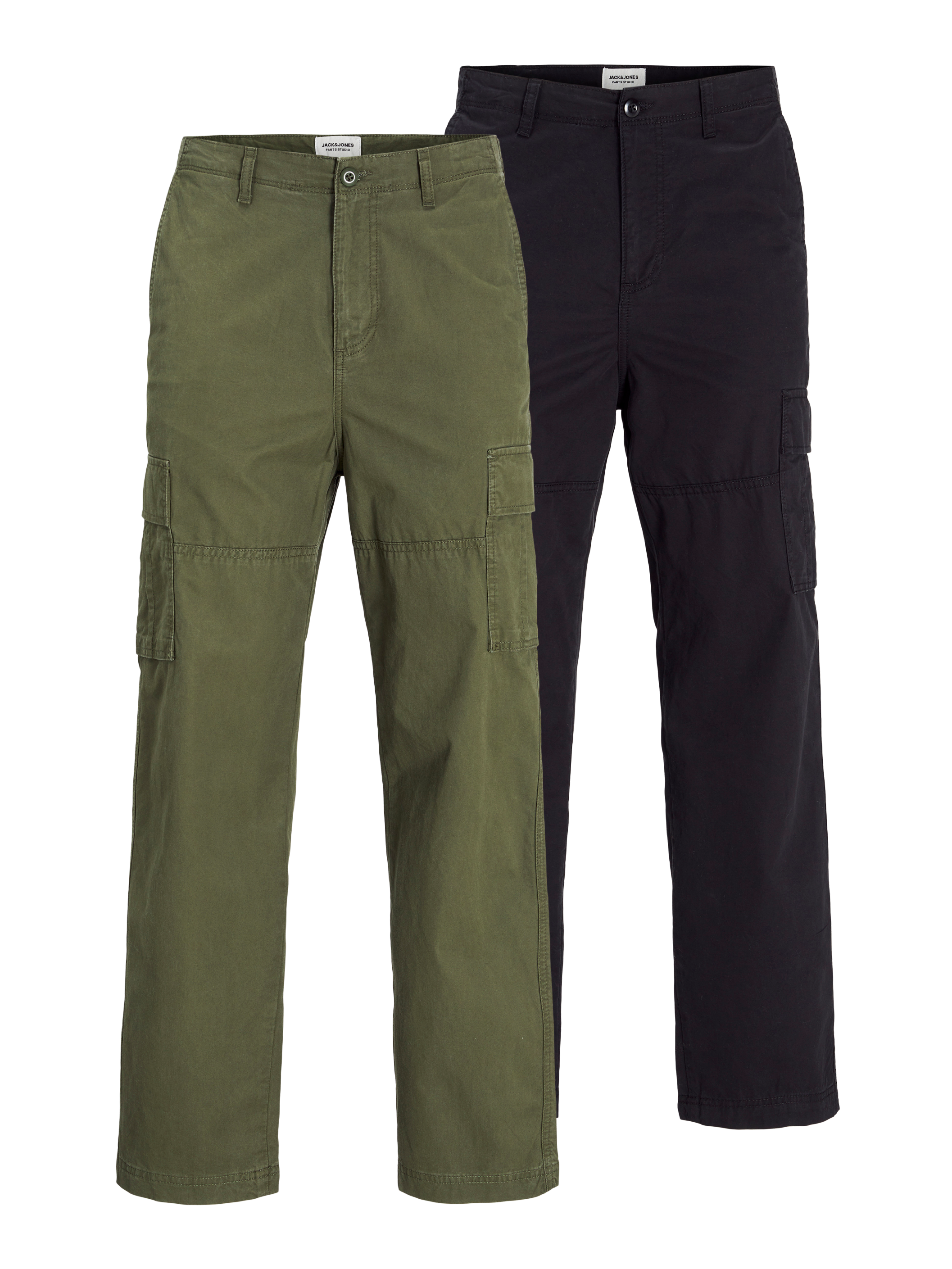 2erpack Loose Fit CargoHose Dunkelgrün Jack & Jones®
