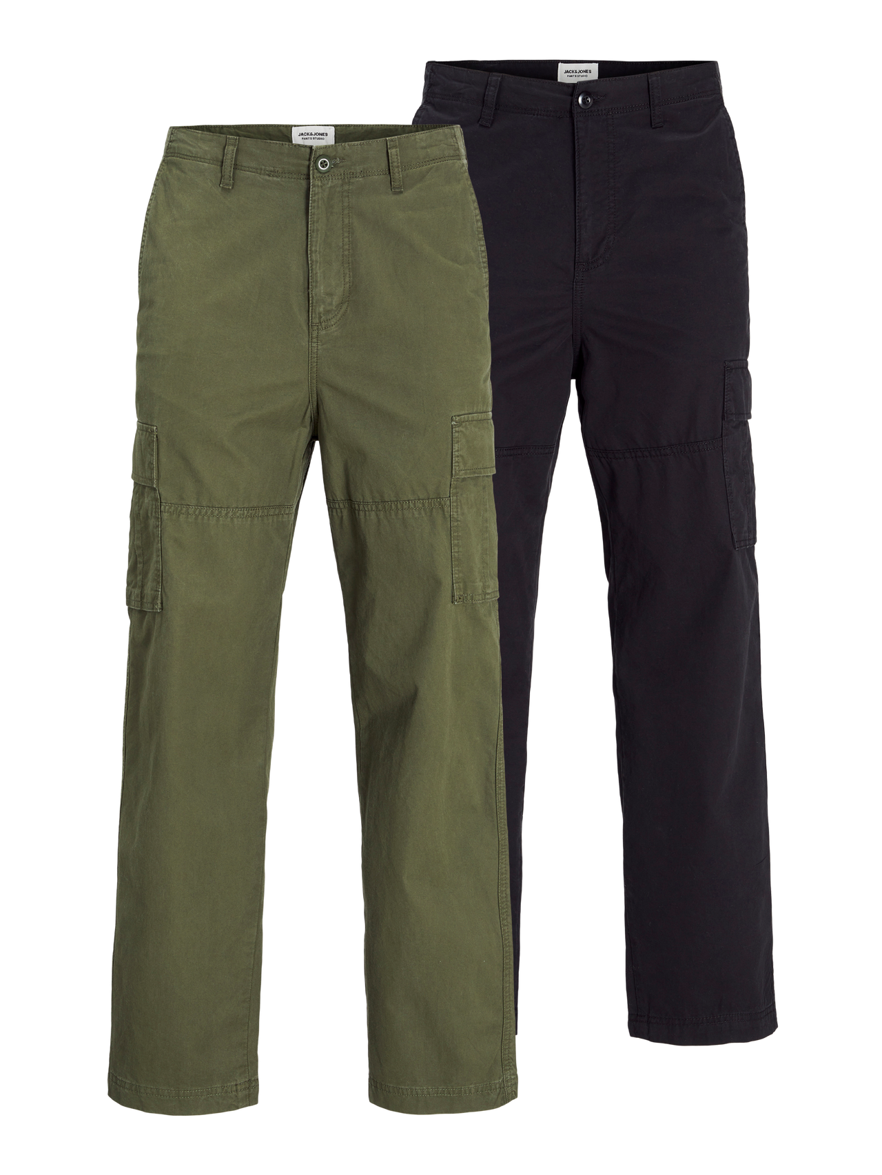 Jack & Jones 2 Loose Fit Cargo trousers -Black - 12262521