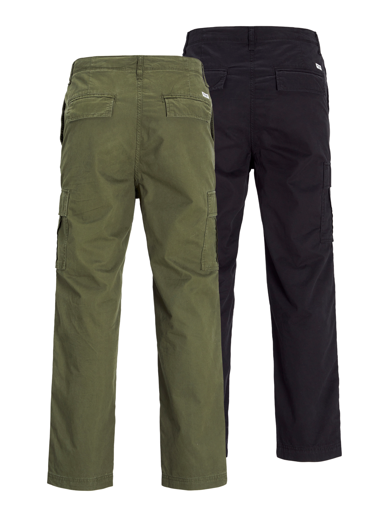 Jack & Jones 2-pack Loose Fit Cargo trousers -Black - 12262521