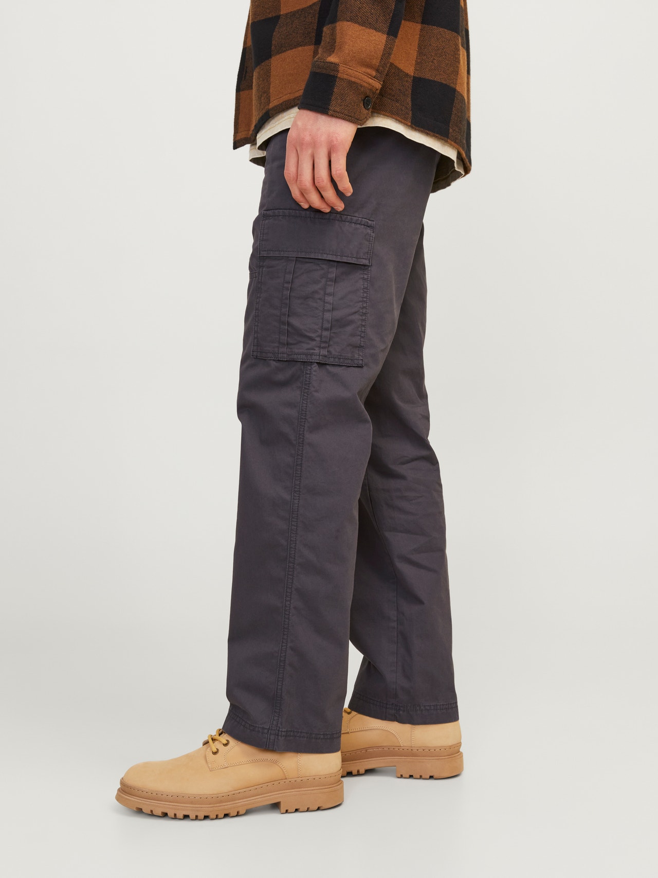 Jack & Jones 2-pack Loose Fit Cargo trousers -Crockery - 12262521