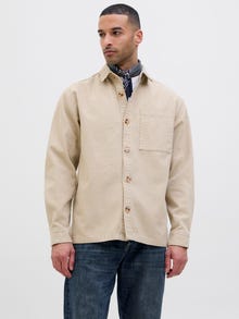 R.D.D. ROYAL DENIM DIVISION RDD Overshirt -White Pepper - 12262564