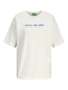 JJXX JXPIPER T-shirt -Blanc de Blanc - 12262608