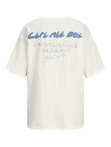JJXX JXPIPER T-shirt -Blanc de Blanc - 12262608