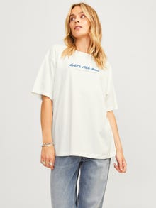 JJXX JXPIPER T-shirt -Blanc de Blanc - 12262608