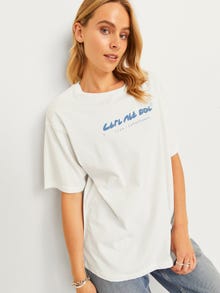 JJXX JXPIPER T-shirt -Blanc de Blanc - 12262608