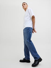 Jack & Jones Relaxed Fit Cós Alto Jeans -Blue Denim - 12262647