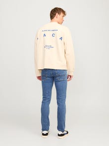 Jack & Jones JJIGLENN JJORIGINAL SQ 209 Slim fit -farkut -Blue Denim - 12262658