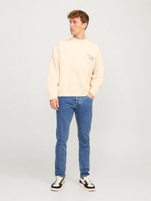 Jack & Jones JJIGLENN JJORIGINAL SQ 209 Slim fit -farkut -Blue Denim - 12262658