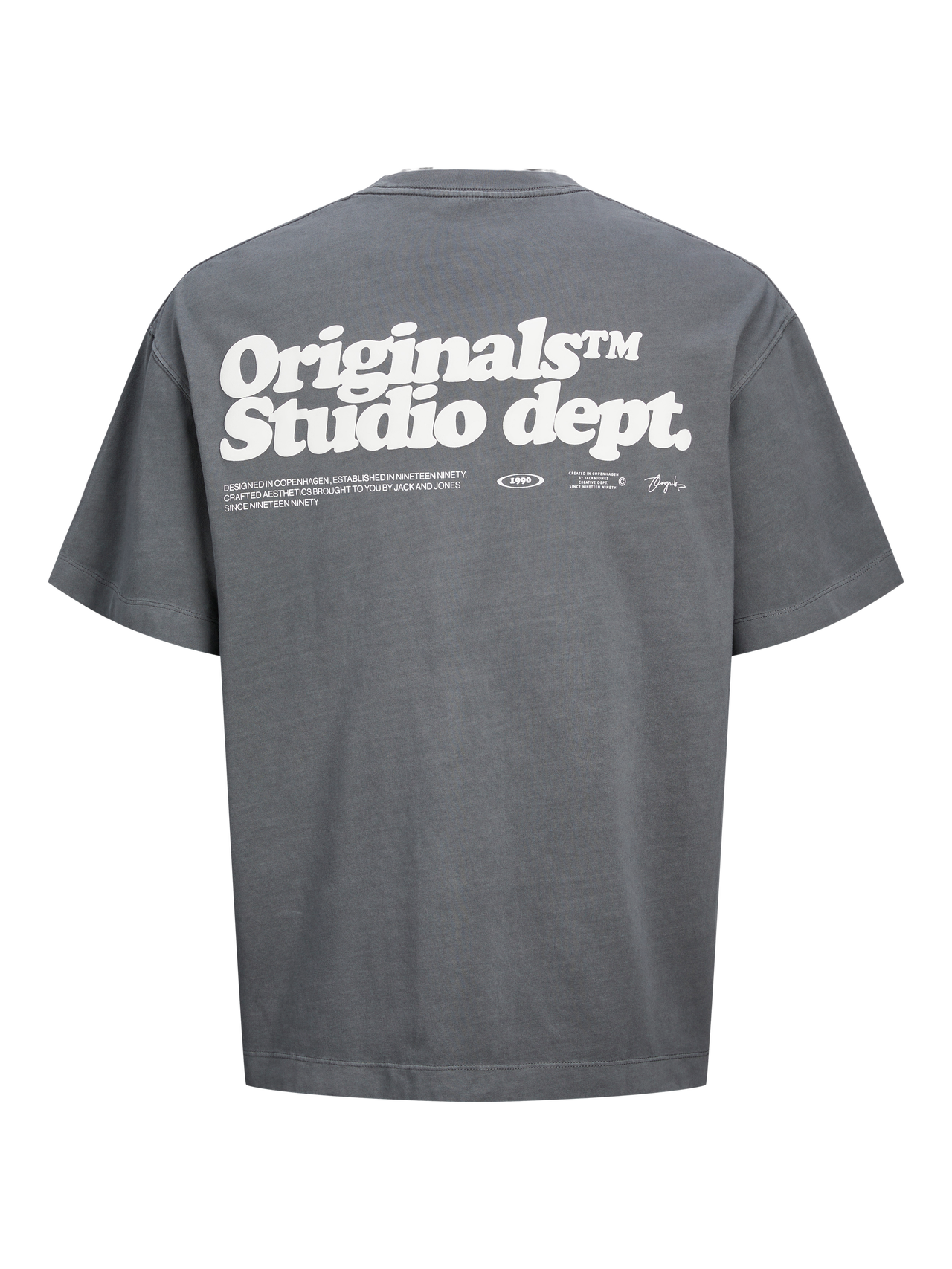 Printed T-shirt | Dark Grey | Jack & Jones® Printed T-shirt | Dark Grey | Jack & Jones®