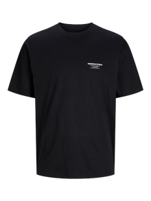 Jack & Jones Gedruckt Rundhals T-shirt -Black - 12262718