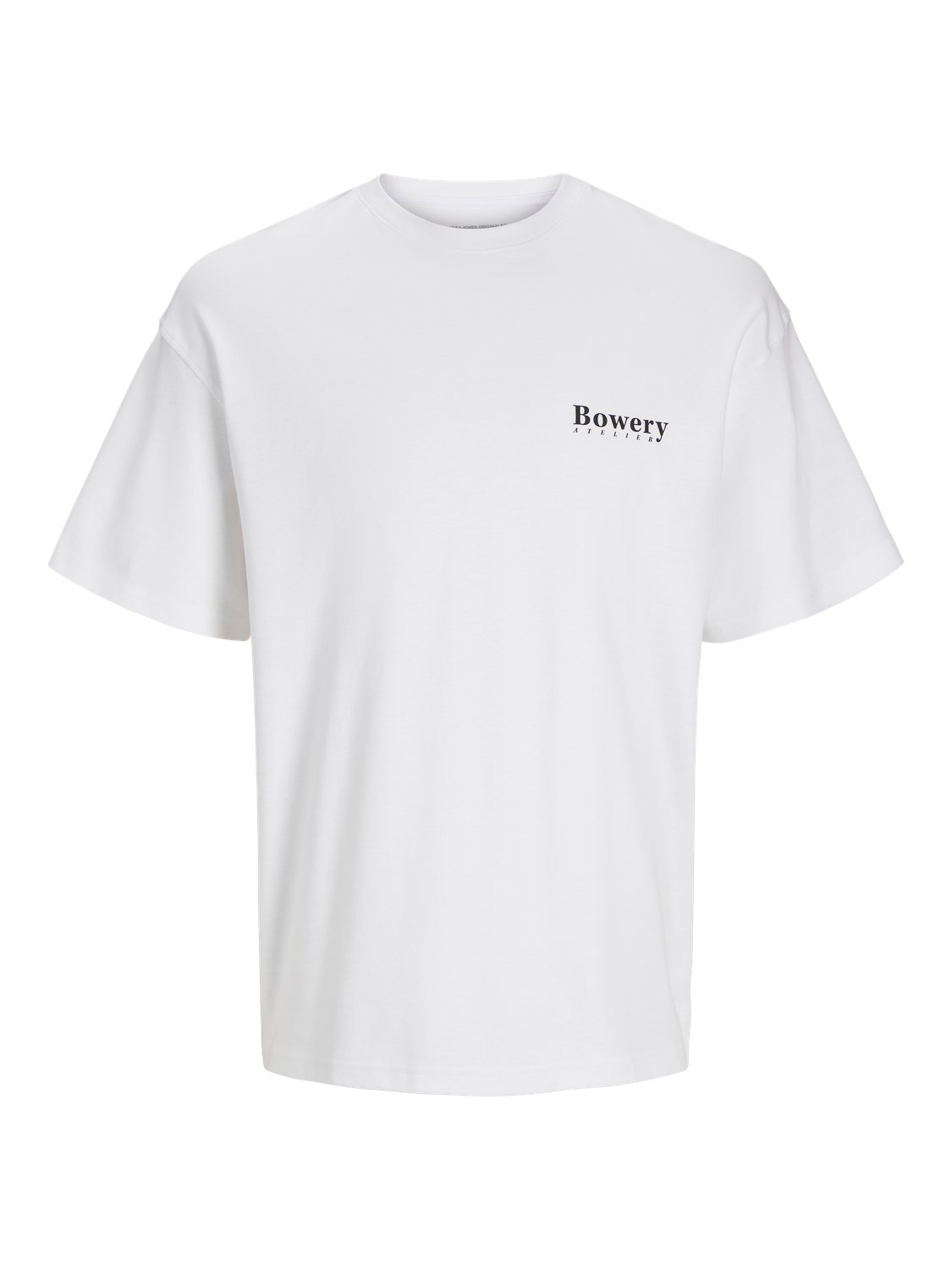 Jack & Jones Printed Crew neck T-shirt -Bright White - 12262718