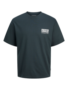 Jack & Jones Trykk Crew neck T-skjorte -Forest River - 12262718
