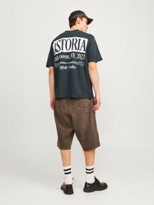 Jack & Jones Trykk Crew neck T-skjorte -Forest River - 12262718