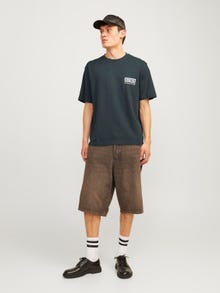 Jack & Jones Laza Környak Póló -Forest River - 12262718