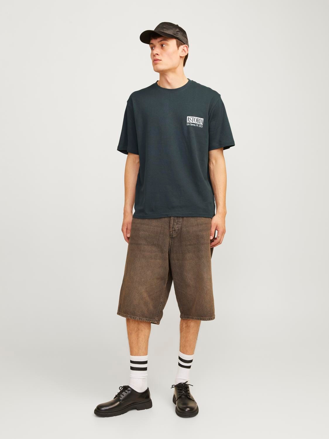 Jack & Jones Laza Környak Póló -Forest River - 12262718