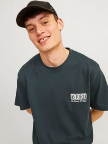 Jack & Jones Trykk Crew neck T-skjorte -Forest River - 12262718